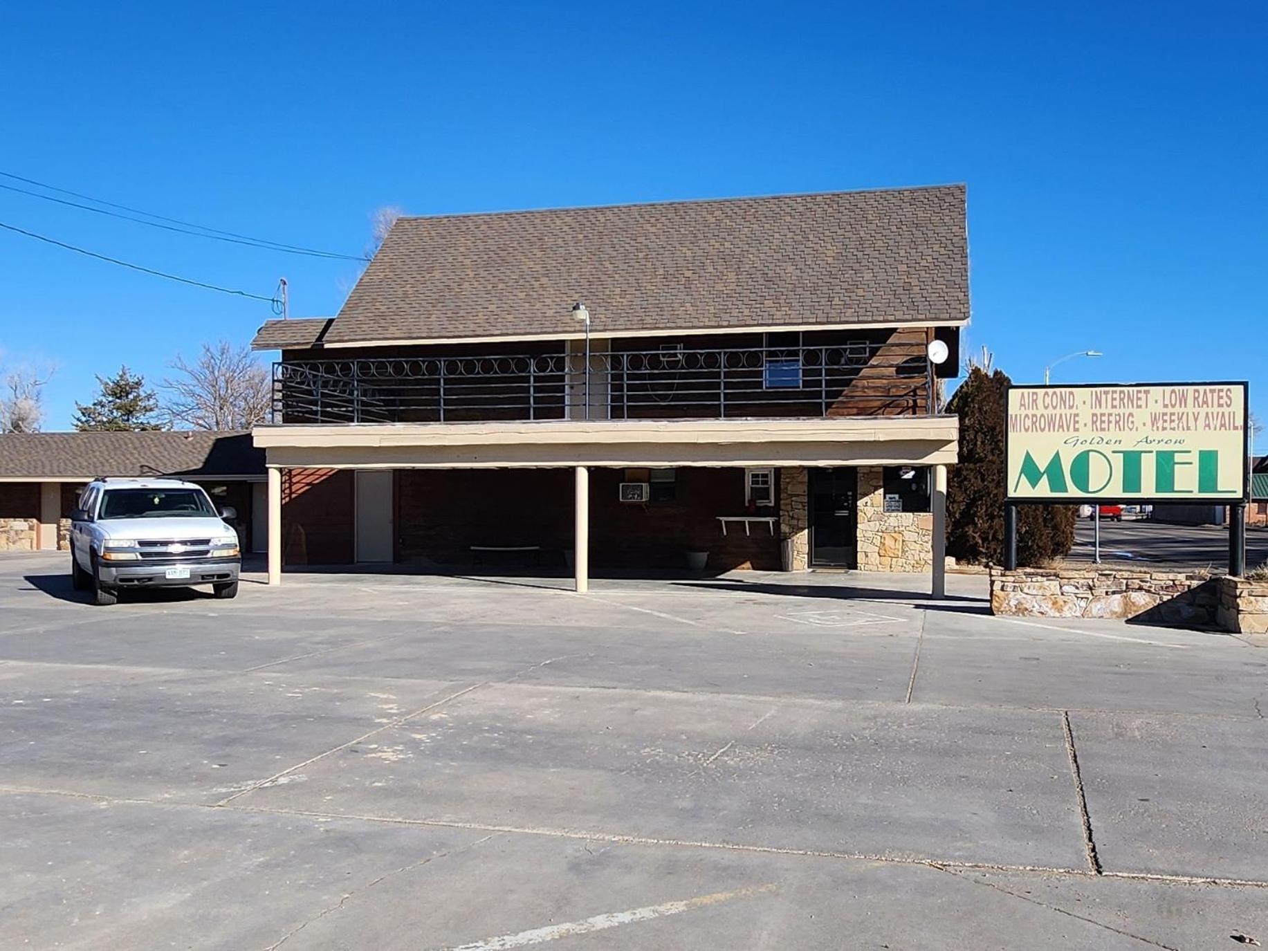 Golden Arrow Motel Lamar Exterior photo